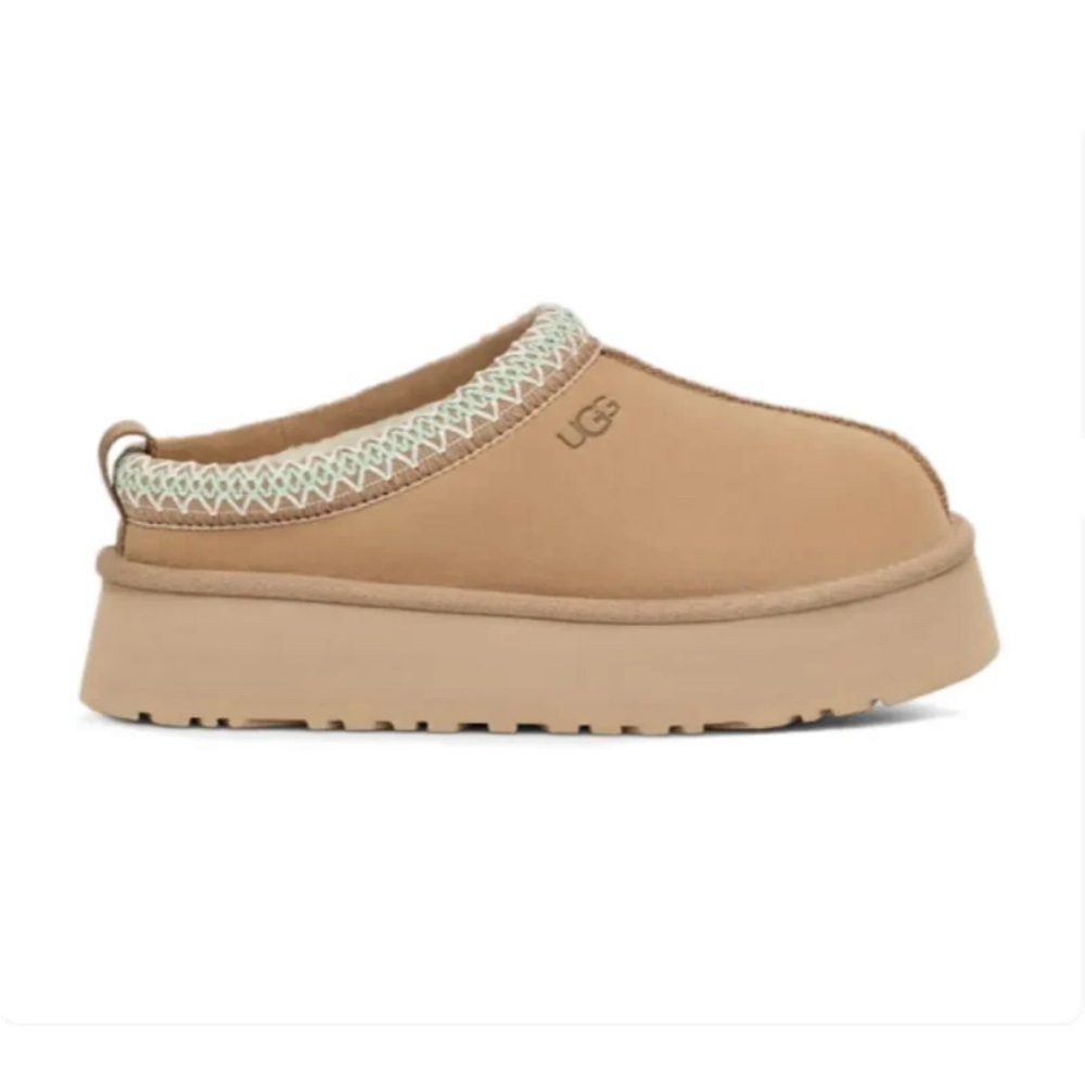 Woman's UGG Tazz Slippers - Sand